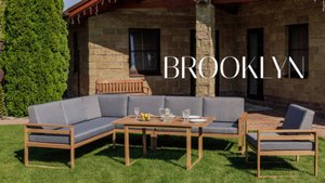 Обеденный комплект Royal Family BROOKLYN с угловым диваном — стиль и прочность от ПАРК МЕБЕЛИ