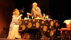 Борис Улитин и Светлана Карпинская в спектакле РЕТРО.