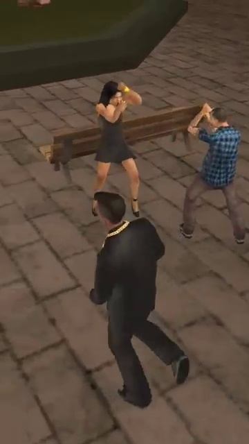 GTA: San Andreas - npc battle Part #55 (←bfyri vs hmost→)