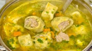 Популярный немецкий суп из простых продуктов. Быстрый и вкусный рецепт за минуты на ужин или на обед