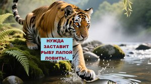 НУЖДА ЗАСТАВИТ РЫБУ ЛАПОЙ ЛОВИТЬ!..