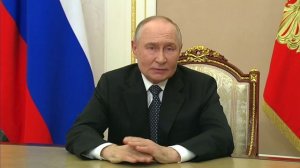 Владимир Путин видеообращение к участникам форума «Сообщество», Кремль, 31 октября 2025 года