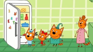 Три Кота Мультфильм Пицца