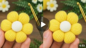 Шикарный цветочек крючком😍 #все_в_жизни_связано #вязаниекрючком #всевжизнисвязано