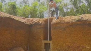 Построика дома с нуля в одиночку