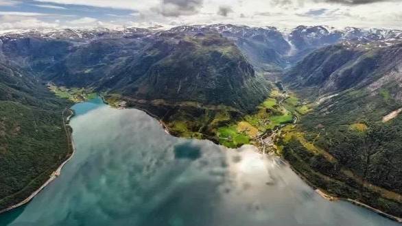 Норвегия красоты фьердов и гор