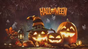 Хэллоуин. Halloween. Веселого Хэллоуина. Музыкальная открытка. Осень 2025