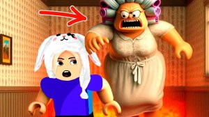 У МЕНЯ ПЛОХАЯ НОВОСТЬ 😭 Побег от няни роблокс