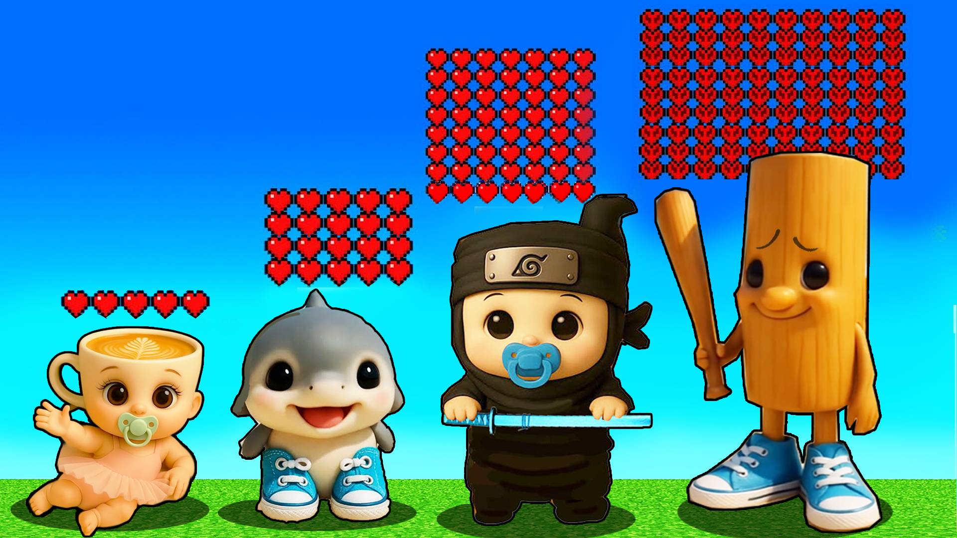 КТО ИЗ БЕЙБИ БРЕЙНРОТ МЕМ ЖИВОТНЫХ САМЫЙ СИЛЬНЫЙ В МАЙНКРАФТ?