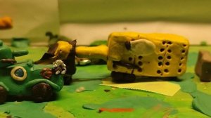 Битва в деревне