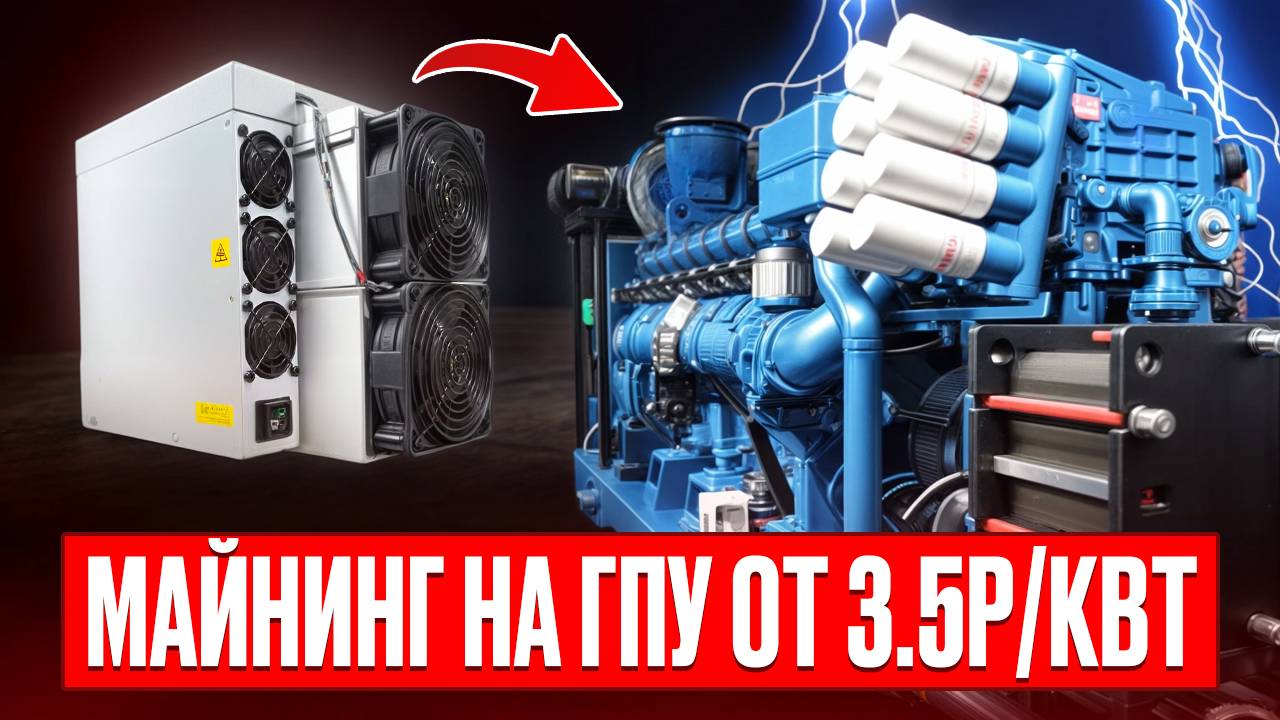 Будущее майнинга в России — за газом. Почему? Смотрите обзор с выставки