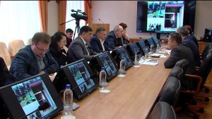 Видеоконференцию с 12 регионами провели в Тюменской городской Думе