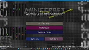 Обзор на мою мистическую версию Майнкрафта ERROR437_06 (Stripped-down version)