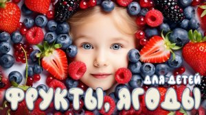Фрукты и Ягоды для детей (знакомство). Часть 2.
