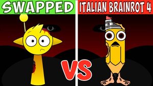 INCREDIBOX SPRUNKI: SWAPPED VS BRAINROT 4! 🔄⚡ ИТАЛЬЯНСКИЙ ХАОС!