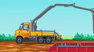 МУЛЬТИК МАШИНКИ ВИДЕО ПРО МАШИНКИ СОБИРАЕМ БЕТОНОНАСОС МУЛЬТФИЛЬМЫ ЦВЕТНЫЕ МАШИНКИ ДЛЯ ДЕТЕЙ ТВ