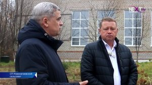Рабочая поездка главы в Новонагаевский сельсовет