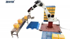 Робот палетайзер ZENYER 616 30.000 яиц/час