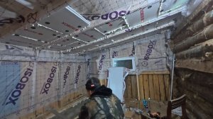 Как мы утеплили потолок