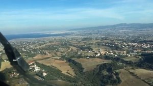 LGTS Thessaloniki Greece Visual approach RW34 .