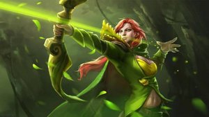DOTA 2 (Windranger gameplay)