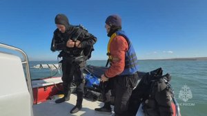 Сотрудниками МЧС России проводились работы по поиску боеприпасов времён ВОВ в акватории