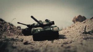 Танк радиоуправляемый, интерактивная башня, при попадании разрушается Код: 870964, 870965