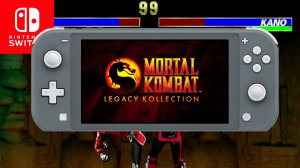 Mortal Kombat Legacy Kollection Nintendo Switch Lite Gameplay