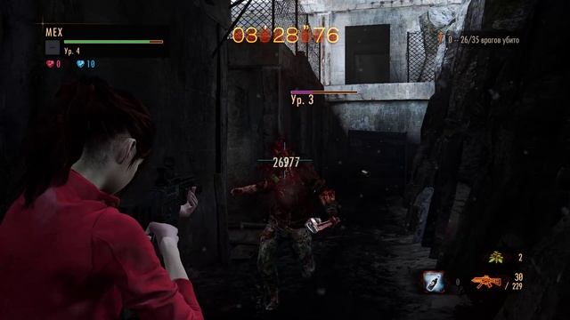 Resident Evil - Revelations 2 Режим Рейд Разрушенный Мост Выживание Клэр #3