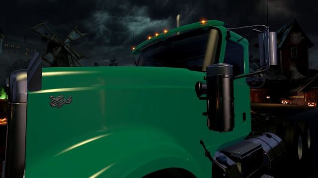 American Truck Simulator ( ХЭЛЛОУИН )