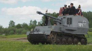 Самоходная установка Marder (Исторический фестиваль "Сибирский огонь" - 2018).