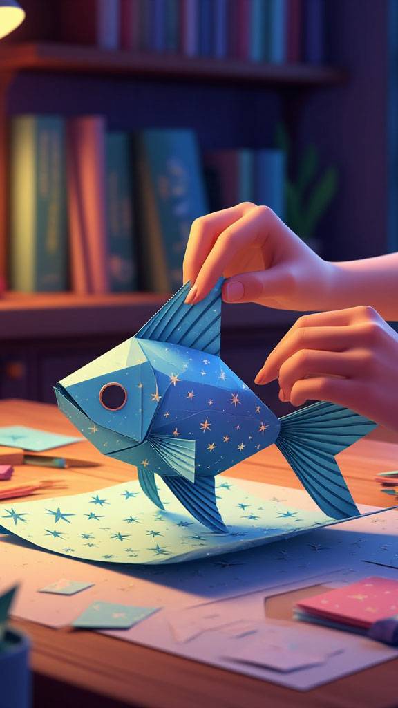 Сказка о Бумажной Рыбке и Спящем Океане