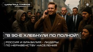 "В 90-е хлебнули по полной": назад в будущее? Россия и Бразилия - лидеры по неравенству населения