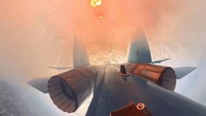 От первого лица: кадры высшего пилотажа "Русских Витязей" на авиашоу в Наньчане