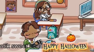 | Happy Halloween|🌋 Тео и Алекса идут в школу рутина| школа| идея для вИдОсикА| 🤍