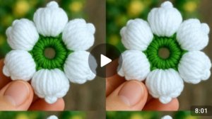 Шикарный цветочек крючком😍 #все_в_жизни_связано #вязаниекрючком #всевжизнисвязано