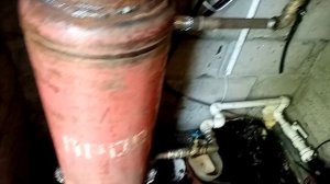 Котел отопление собственного изготовления на отработаном масле