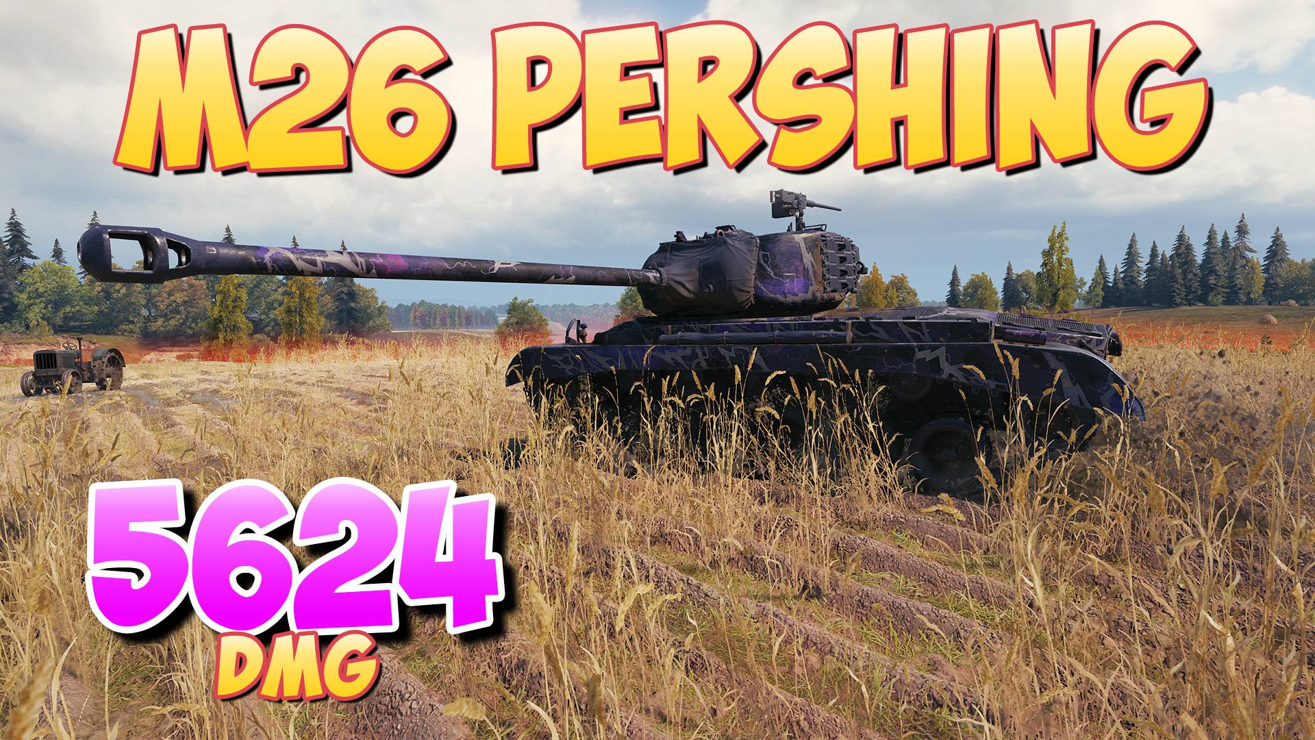 Pershing - 5 Фрагов 5.6K Урона • Старый малыш! • Мир Танков
