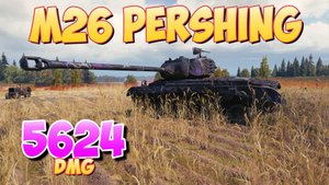 Pershing - 5 Фрагов 5.6K Урона • Старый малыш! • Мир Танков