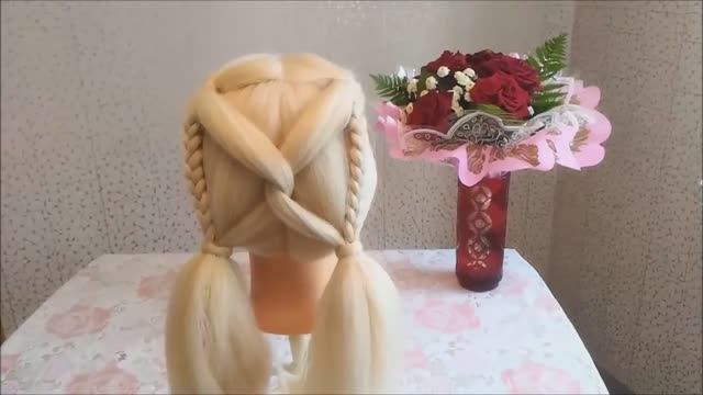 Прическа для девочки на выпускной смотреть онлайн