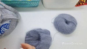 СП "12 месяцев в шкафу" октябрь// Изделие из мохера// Застегнись