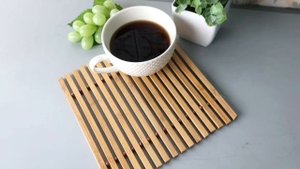 Бамбуковая подставка под горячее ВОСТОК, 18х17 см, 159700010