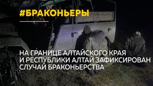 На границе Алтайского края и Республики Алтай задержали браконьеров