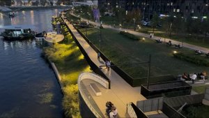 ✨ Нереальные ночи Москвы: Красивые девушки и магия моста Академика Королёва!