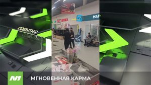 Нападение на покупателя на кассе в «Магните». Нижневартовск
