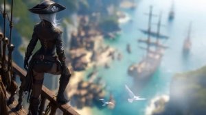 Пиратская бухта - Нежная музыка с звуками моря, атмосфера океана, фановая музыка для отдыха