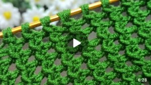 Узор крючком в тунисской технике вязания 🙂 #тунисскоевязание #всевжизнисвязано #вязаниекрючком