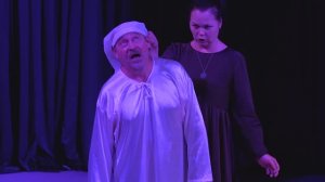 Н. Гоголь, сцена из спектакля " Фантасмагории".