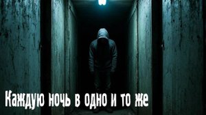 Каждую ночь в одно и то же. Страшные. Мистические. Творческие истории. Хоррор 1082