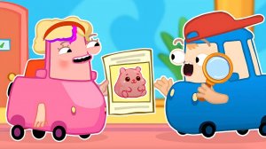 Кто украл розового хомяка? Автосемейка Вилзи проводит расследование!